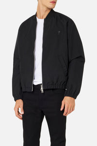 Bomber Ami de Cœur zippé avec patch - Black