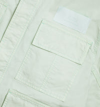 Veste oversize à boutons-pression - Aqua