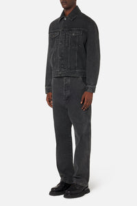 Veste à poches en denim - Black