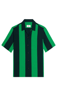 Chemise à manches courtes et col requin - Evergreen & Green