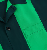 Chemise à manches courtes et col requin - Evergreen & Green