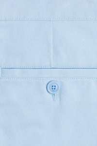 Bermuda chino à fermeture boutonnée - Sky Blue