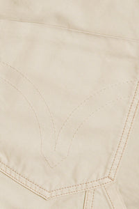 Bermuda à poches en denim - Beige