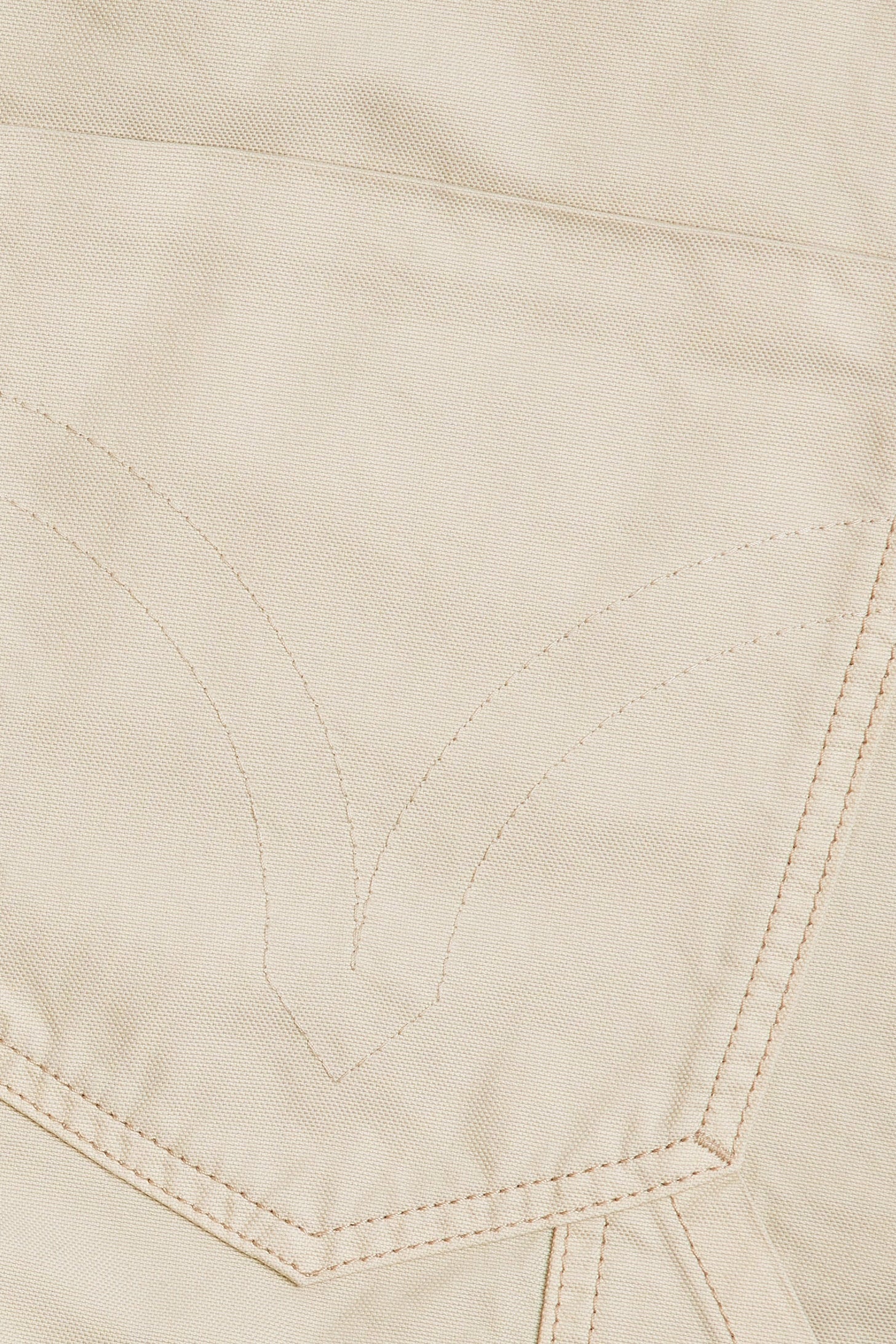 Bermuda à poches en denim - Beige