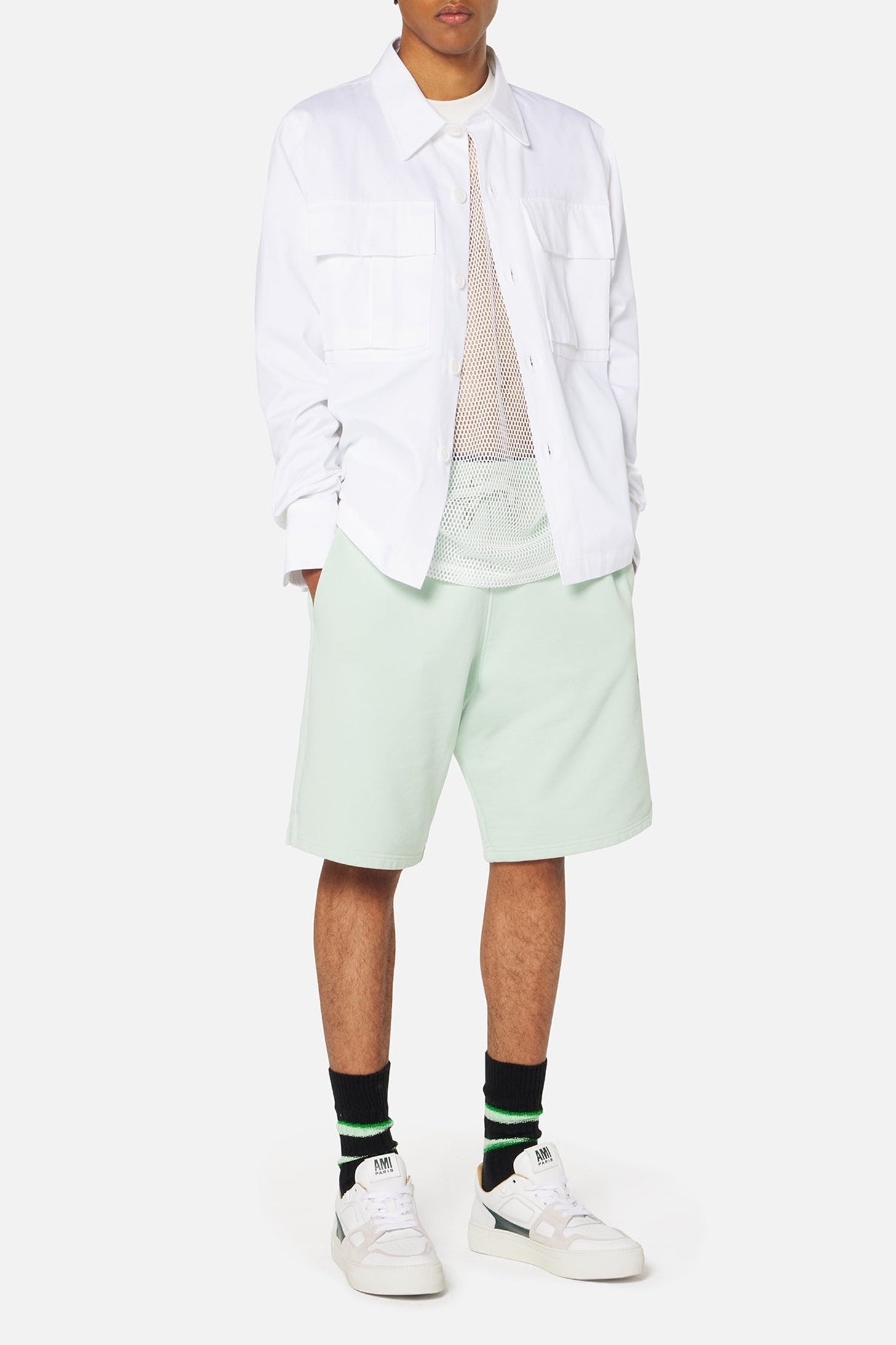 Bermuda Ami de Cœur à poches - Aqua