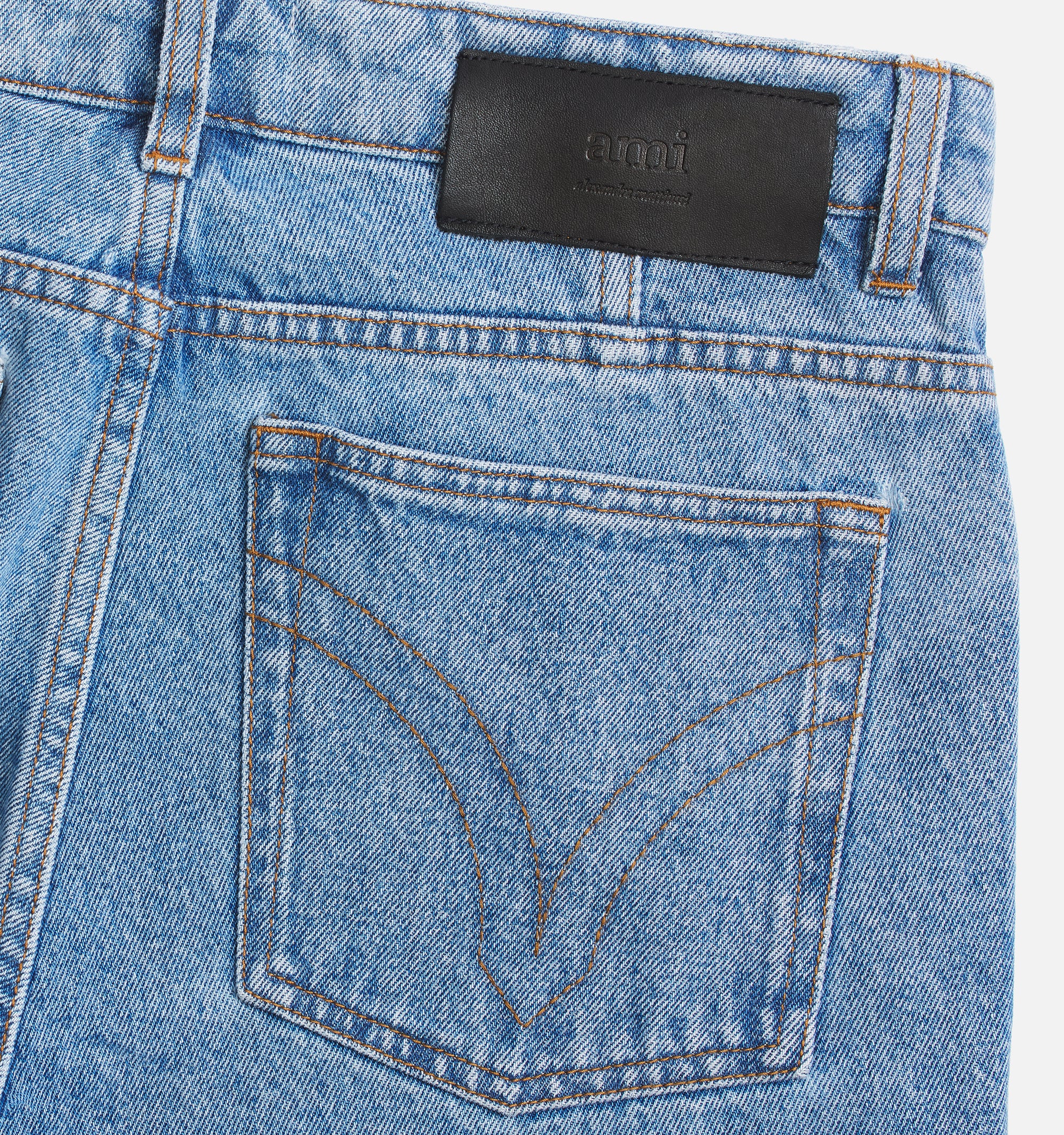 Pantalon délavé en denim - Bleached Blue