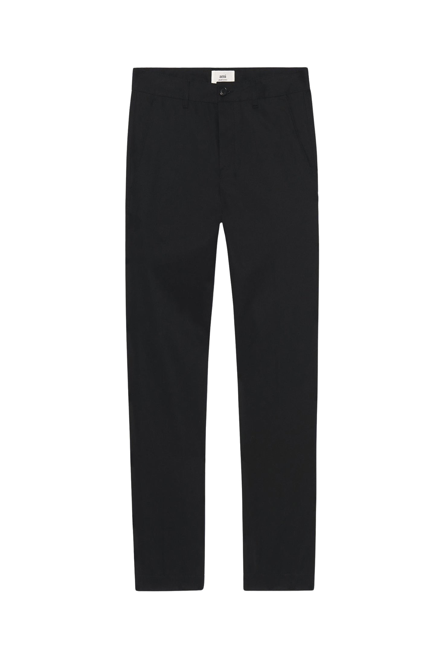 Pantalon chino à fermeture boutonnée - Black