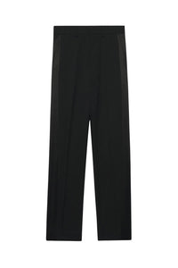 Pantalon smoking en laine - Black