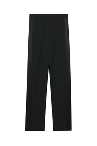 Pantalon smoking en laine - Black