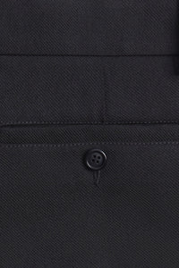 Pantalon smoking en laine - Black