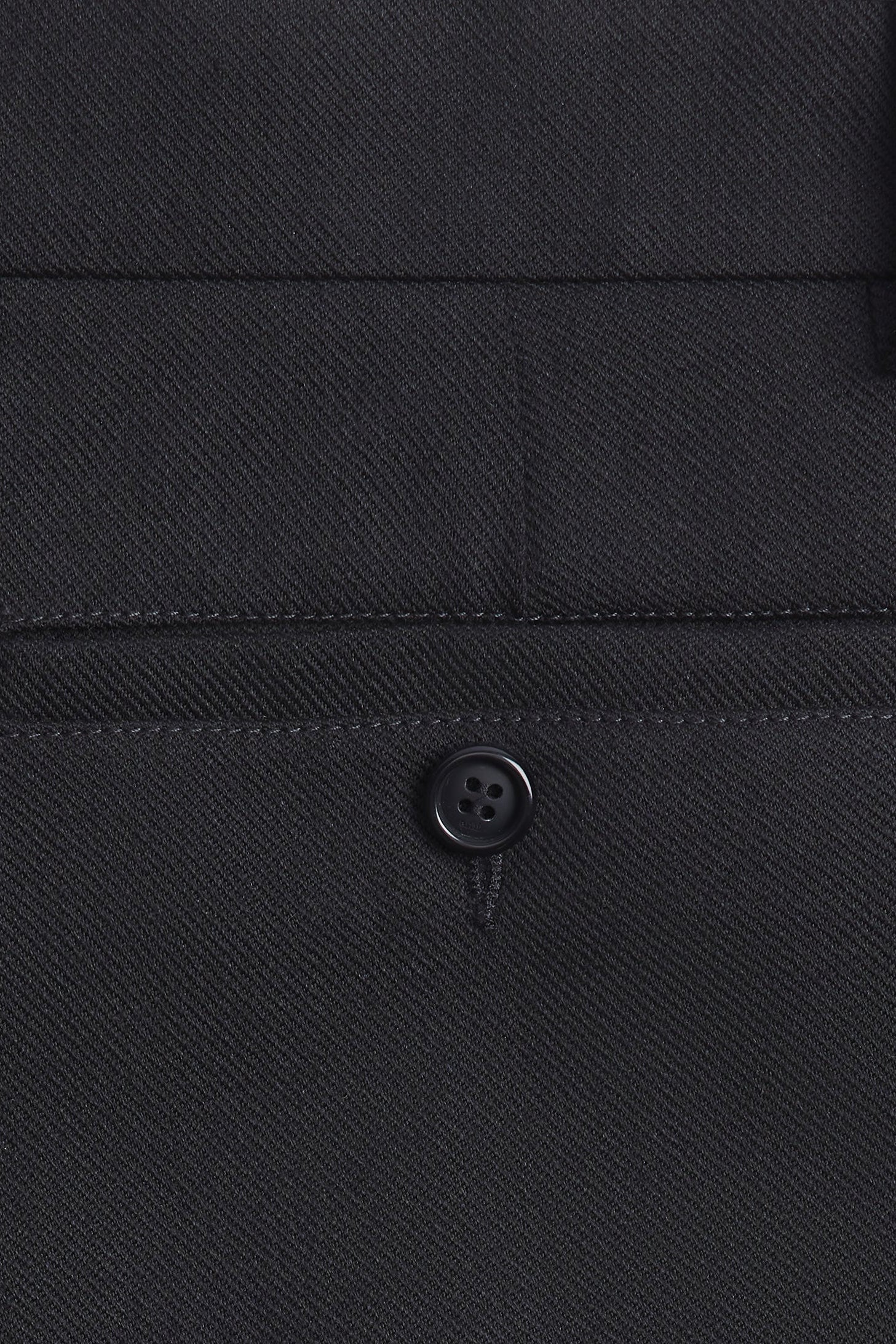 Pantalon smoking en laine - Black