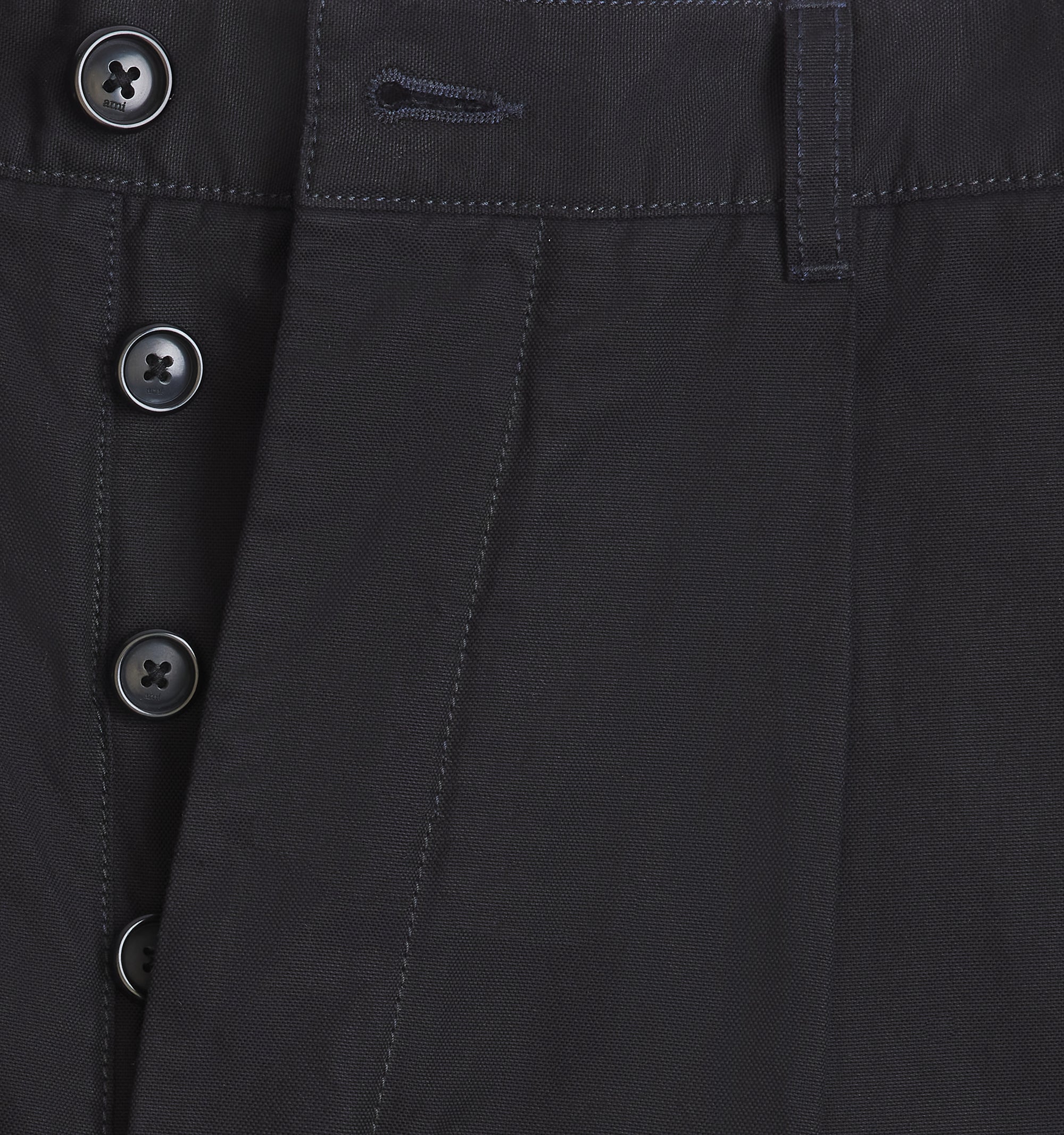 Pantalon coupe carotte oversize - Black