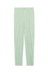 Pantalon coupe carotte oversize - Aqua
