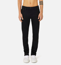 Pantalon slim stretch en denim - Black