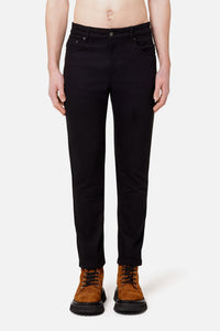 Pantalon slim stretch en denim - Black