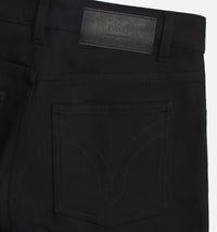 Pantalon slim stretch en denim - Black