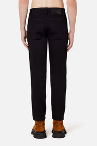 Pantalon slim stretch en denim - Black