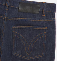 Pantalon slim stretch en denim - Indigo
