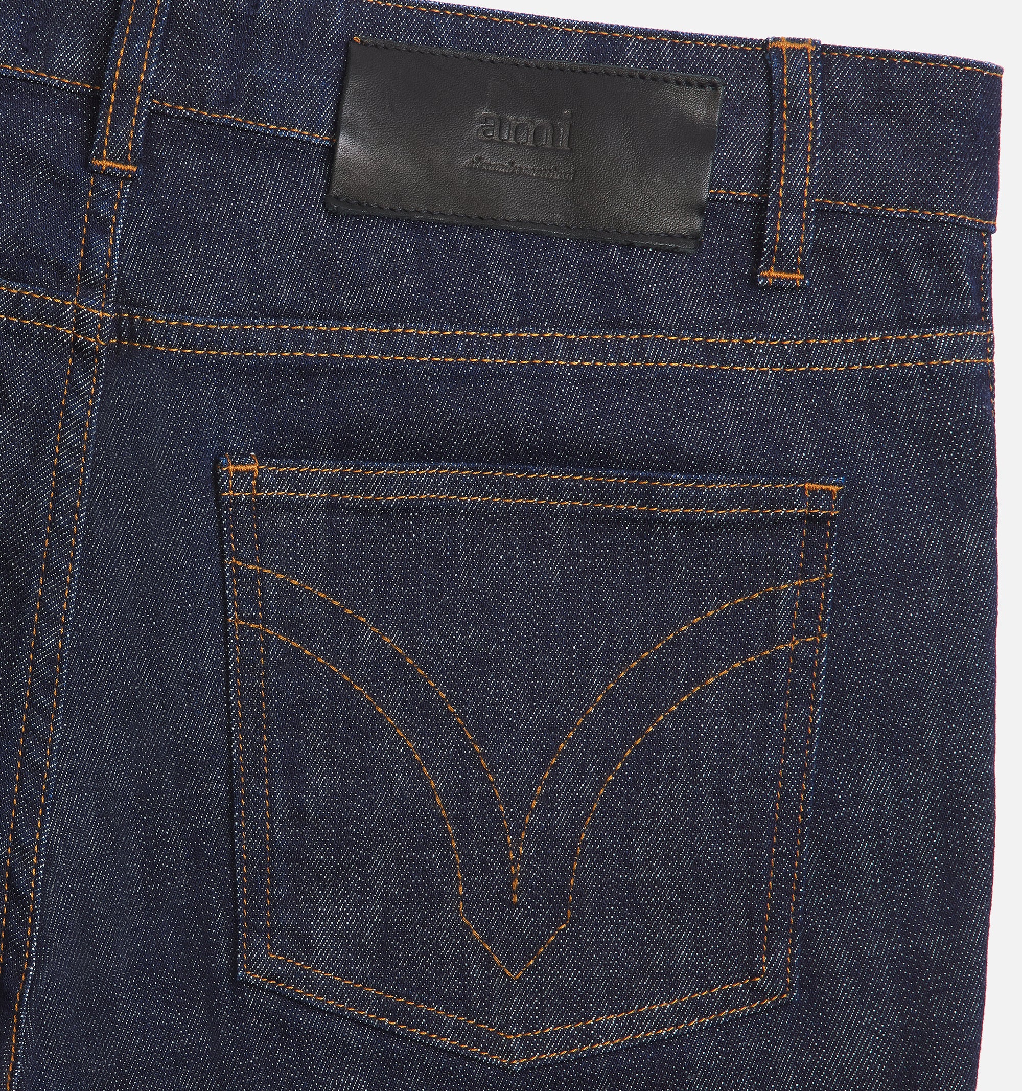 Pantalon slim stretch en denim - Indigo
