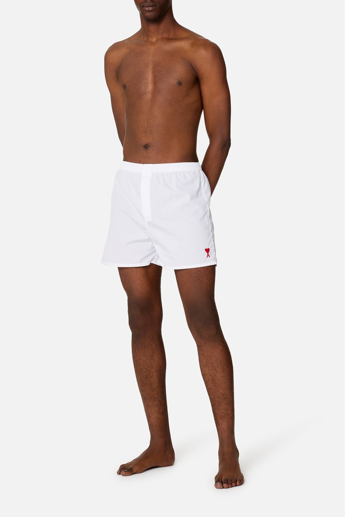 Caleçon Ami de Cœur avec logo - White