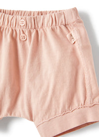 Pantaloncini in jersey rosa