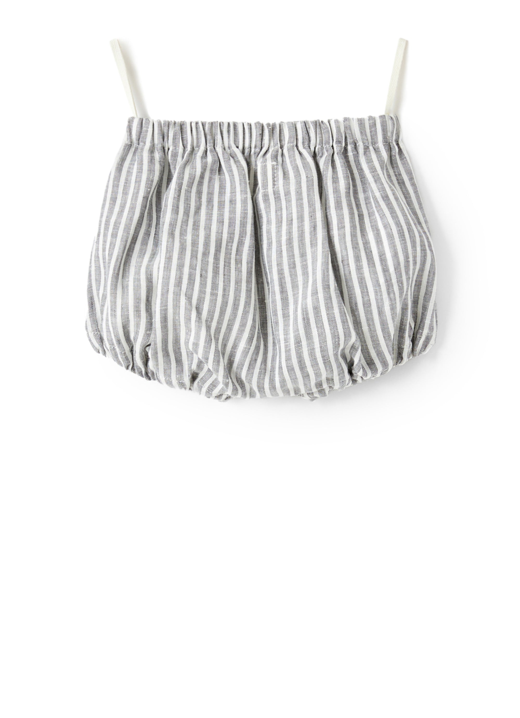 Culotte in lino a righe