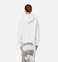 Sweat à capuche Iconique ADC en laine - Off White & Red