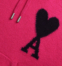Sweat à capuche Iconique ADC en laine - Neon Fuchsia & Black