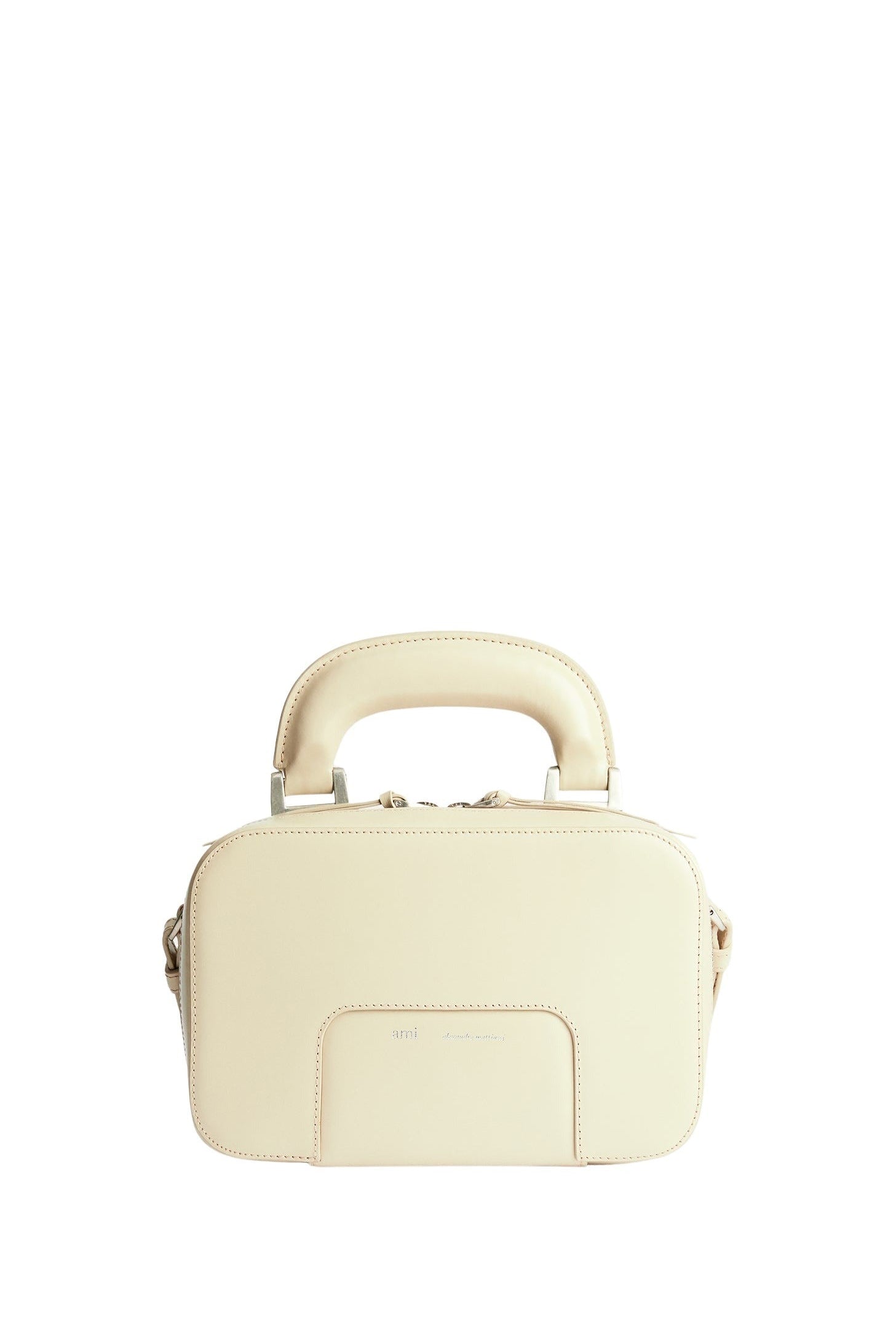 Sac à bandoulière Case en cuir - Vanilla