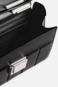 Sac à bandoulière Déjà-Vu en cuir - Black