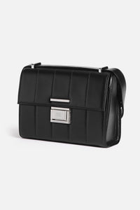 Sac à bandoulière Déjà-Vu en cuir - Black