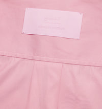 Chemise à poignets boutonnés en satin de coton - Pale Pink