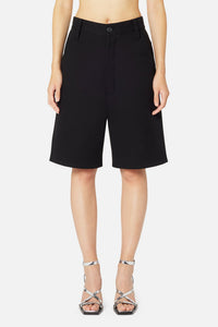 Bermuda Alex en denim - Black