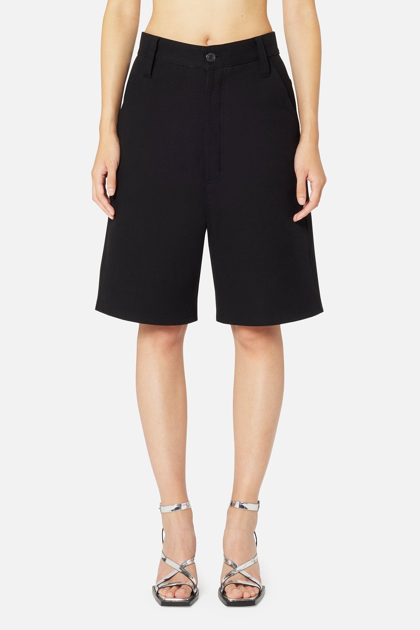 Bermuda Alex en denim - Black