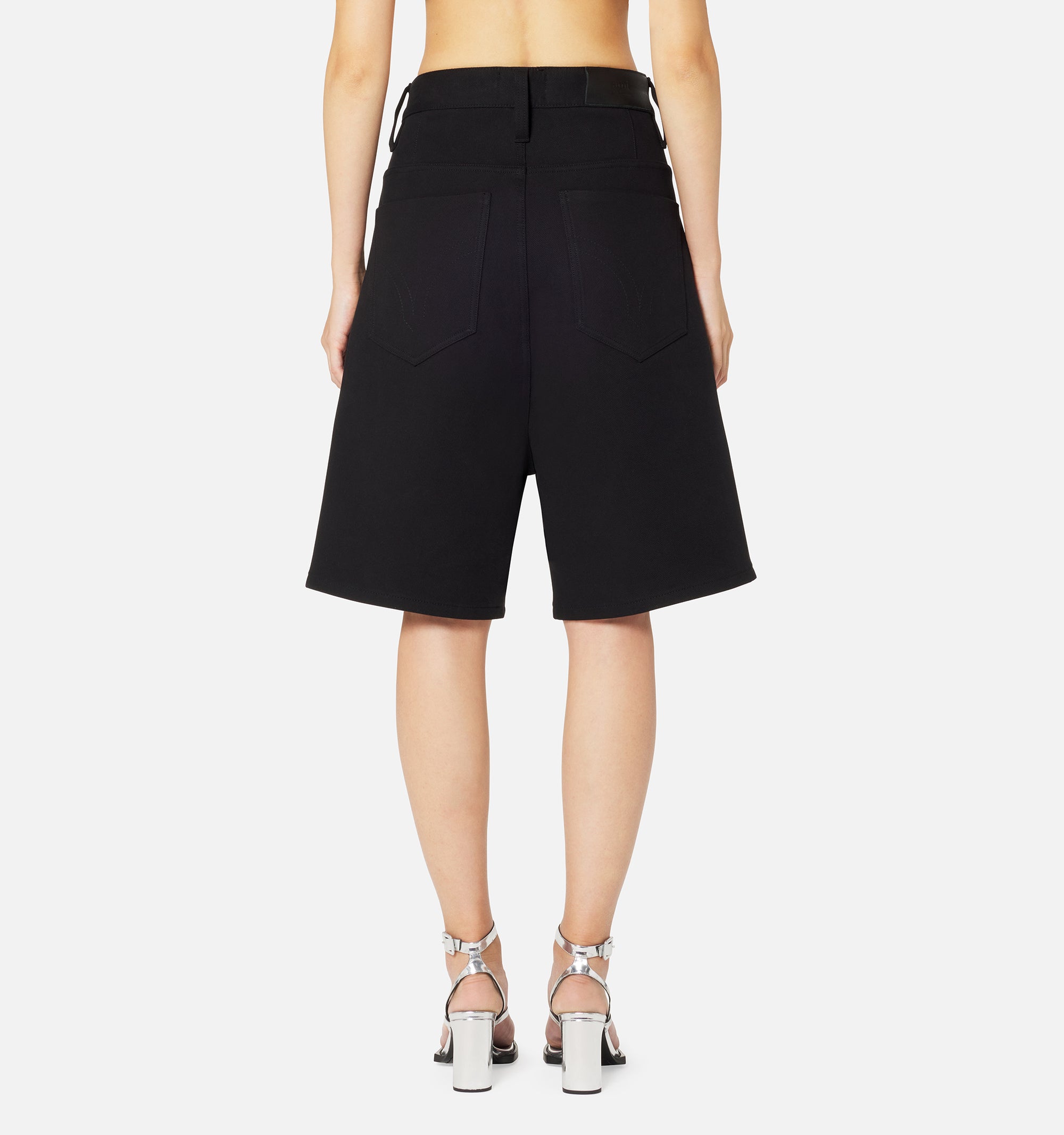 Bermuda Alex en denim - Black
