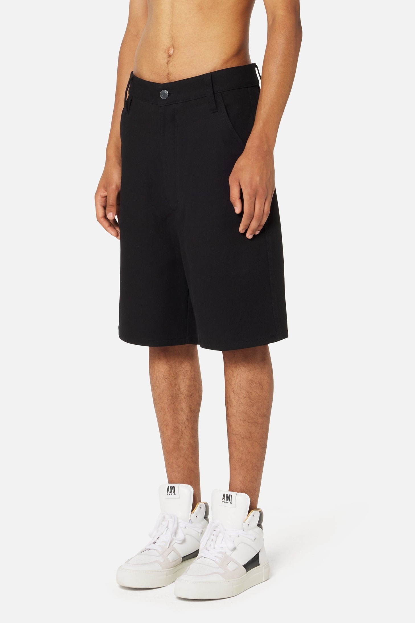 Bermuda Alex en denim - Black