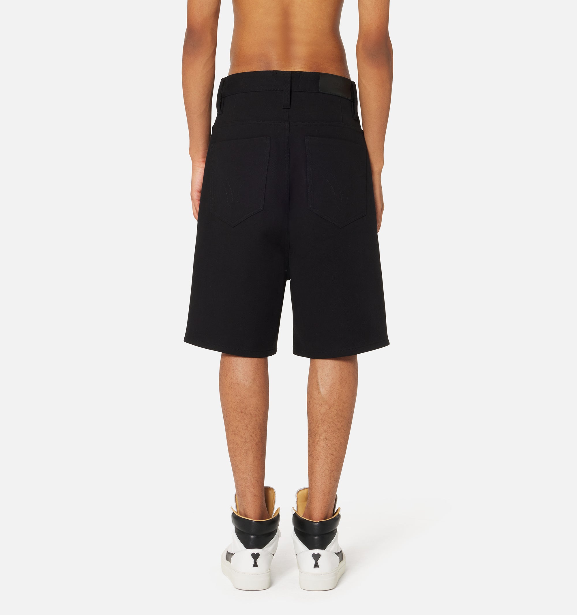 Bermuda Alex en denim - Black