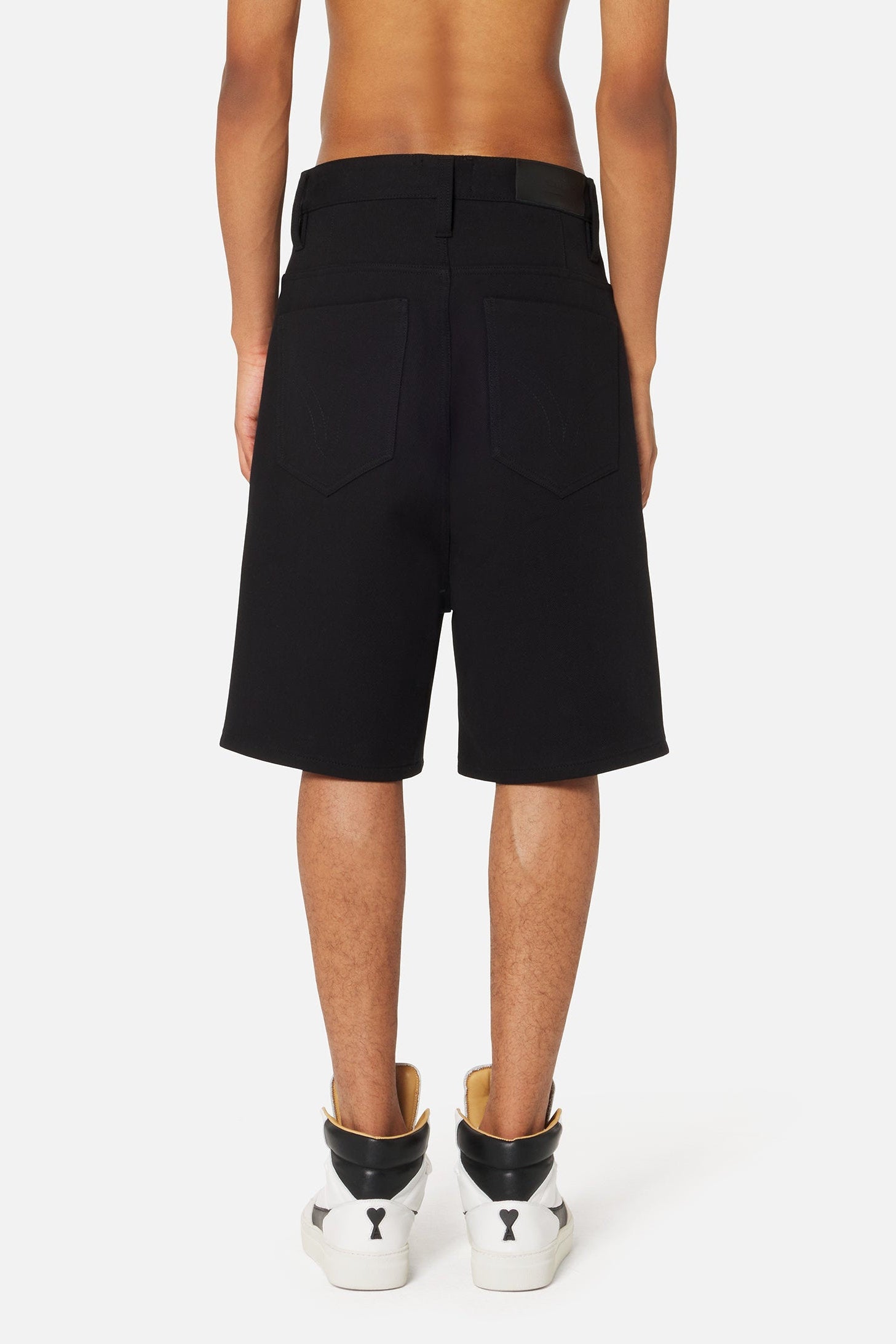 Bermuda Alex en denim - Black