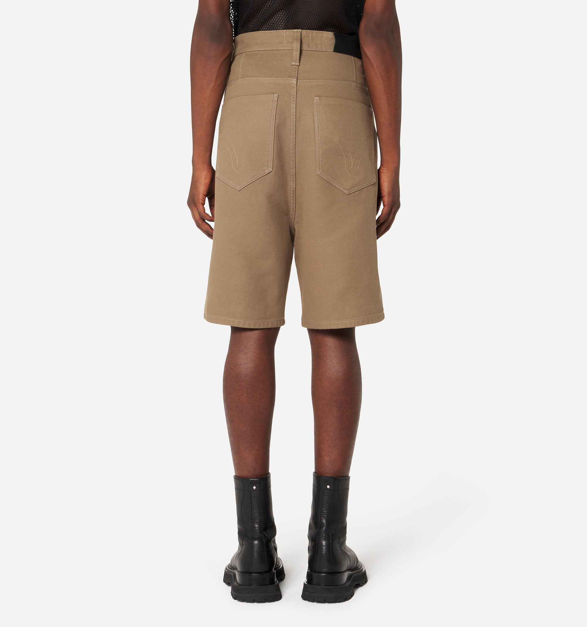Bermuda Alex en denim - Taupe