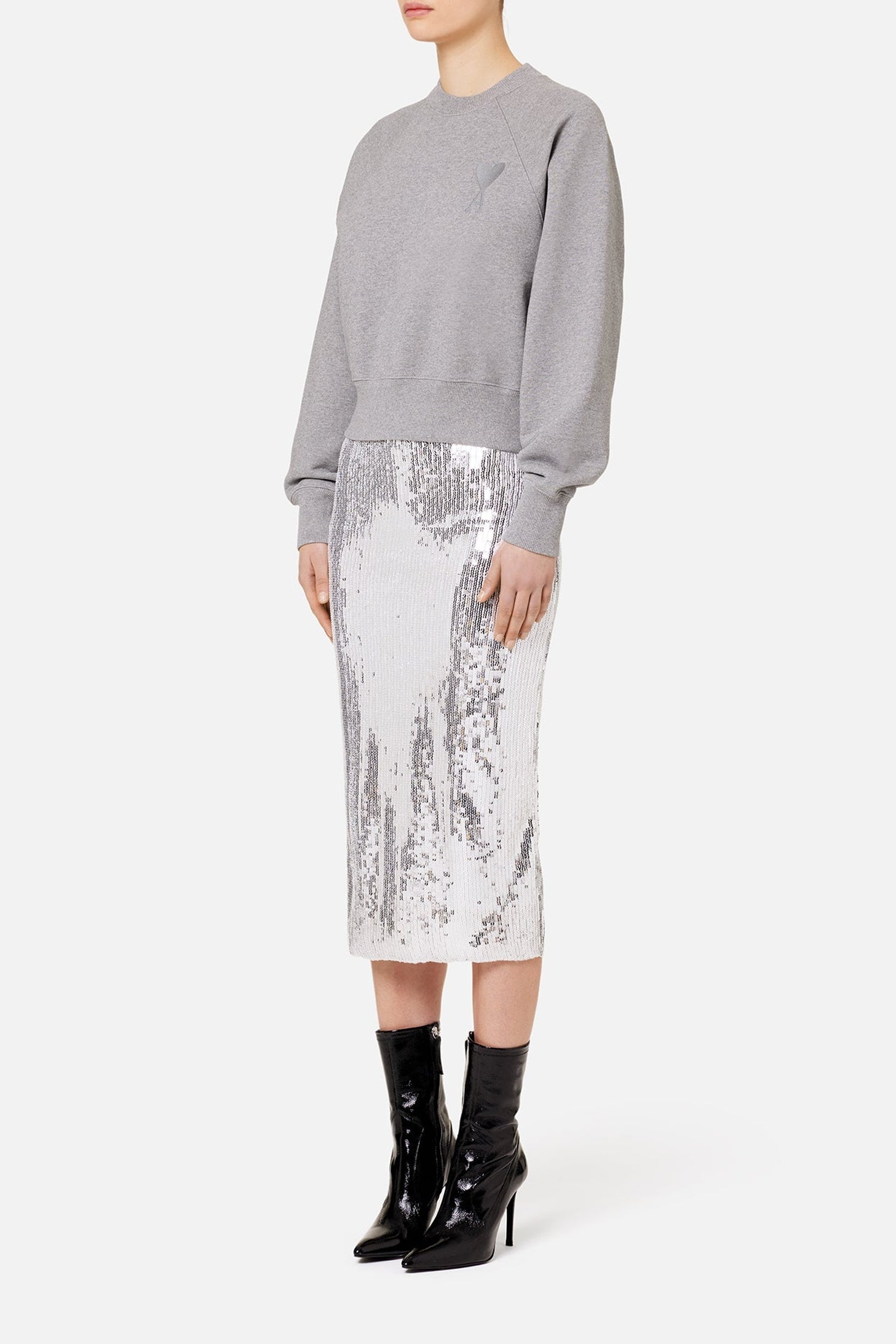 Sweatshirt Ami de Cœur - Heather Grey