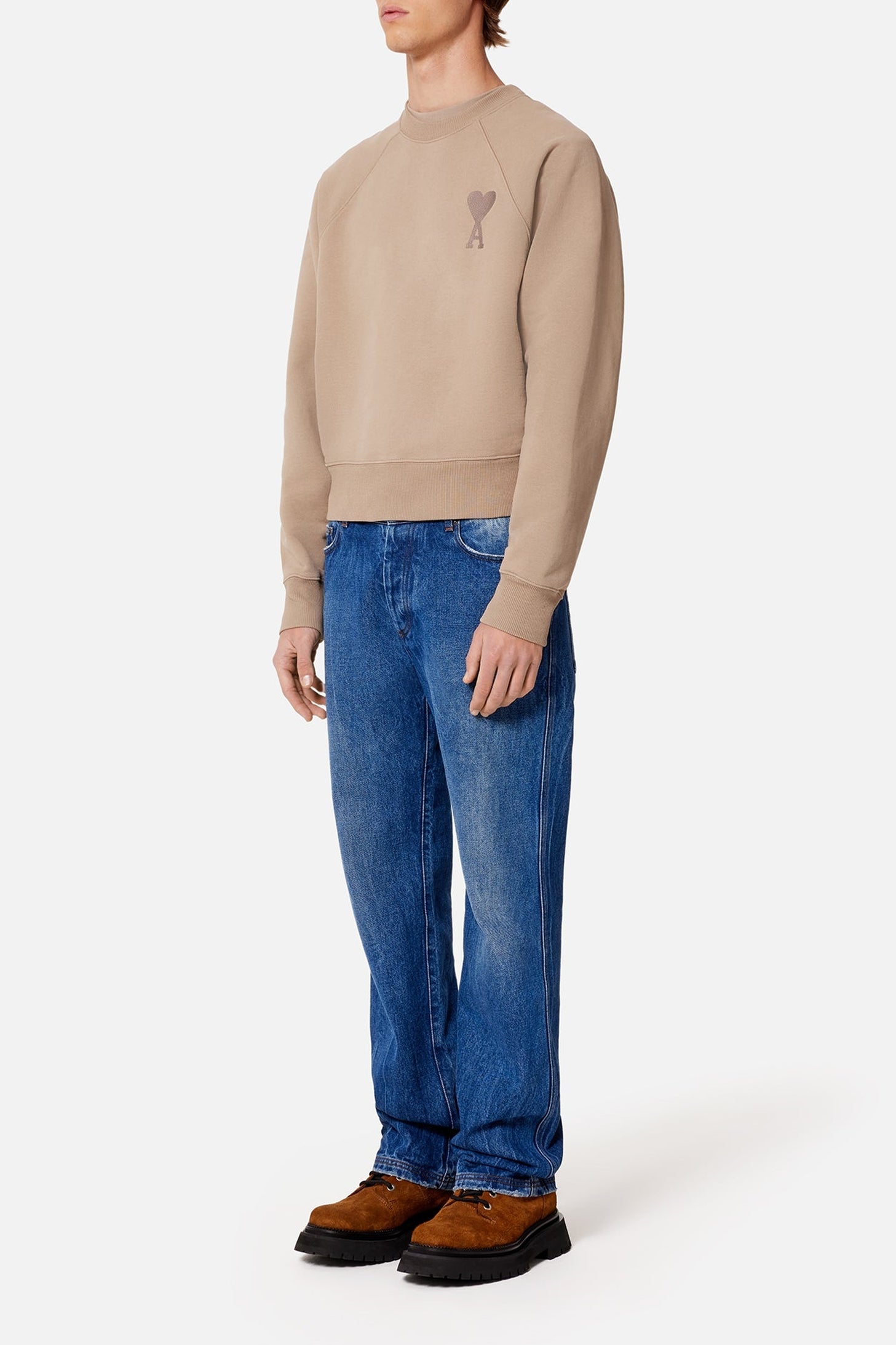 Sweatshirt Ami de Cœur - Dark Beige