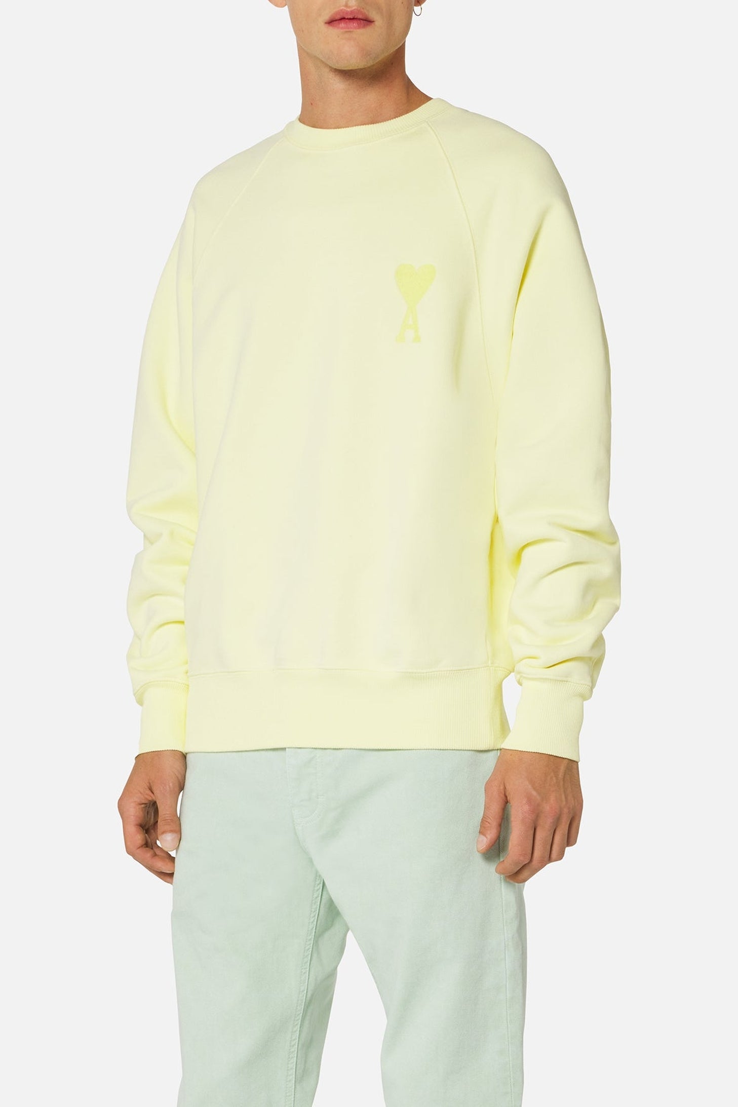 Sweatshirt Ami de Cœur - Pale Yellow