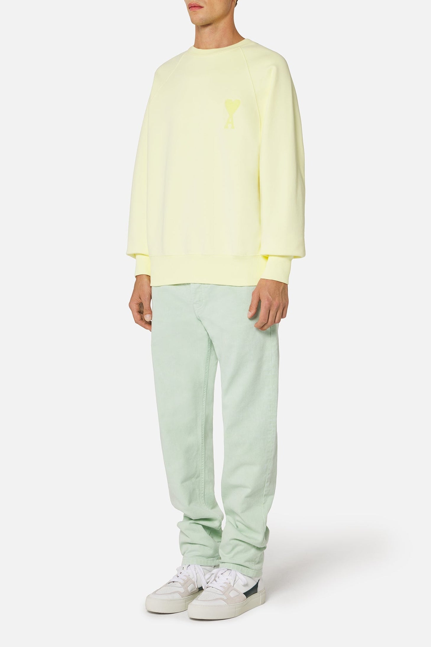 Sweatshirt Ami de Cœur - Pale Yellow
