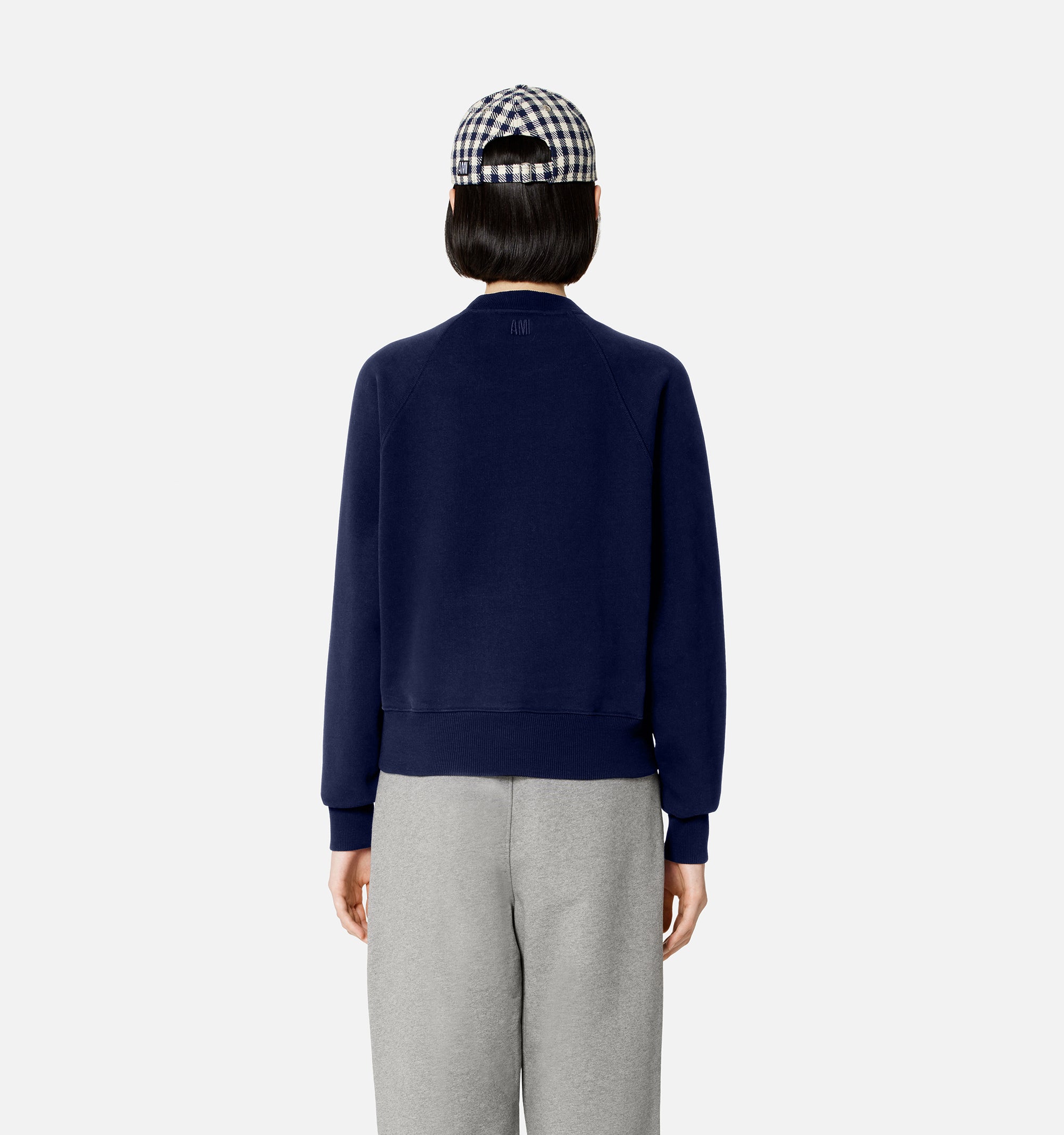 Sweatshirt Ami de Cœur à col rond - Nautic Blue