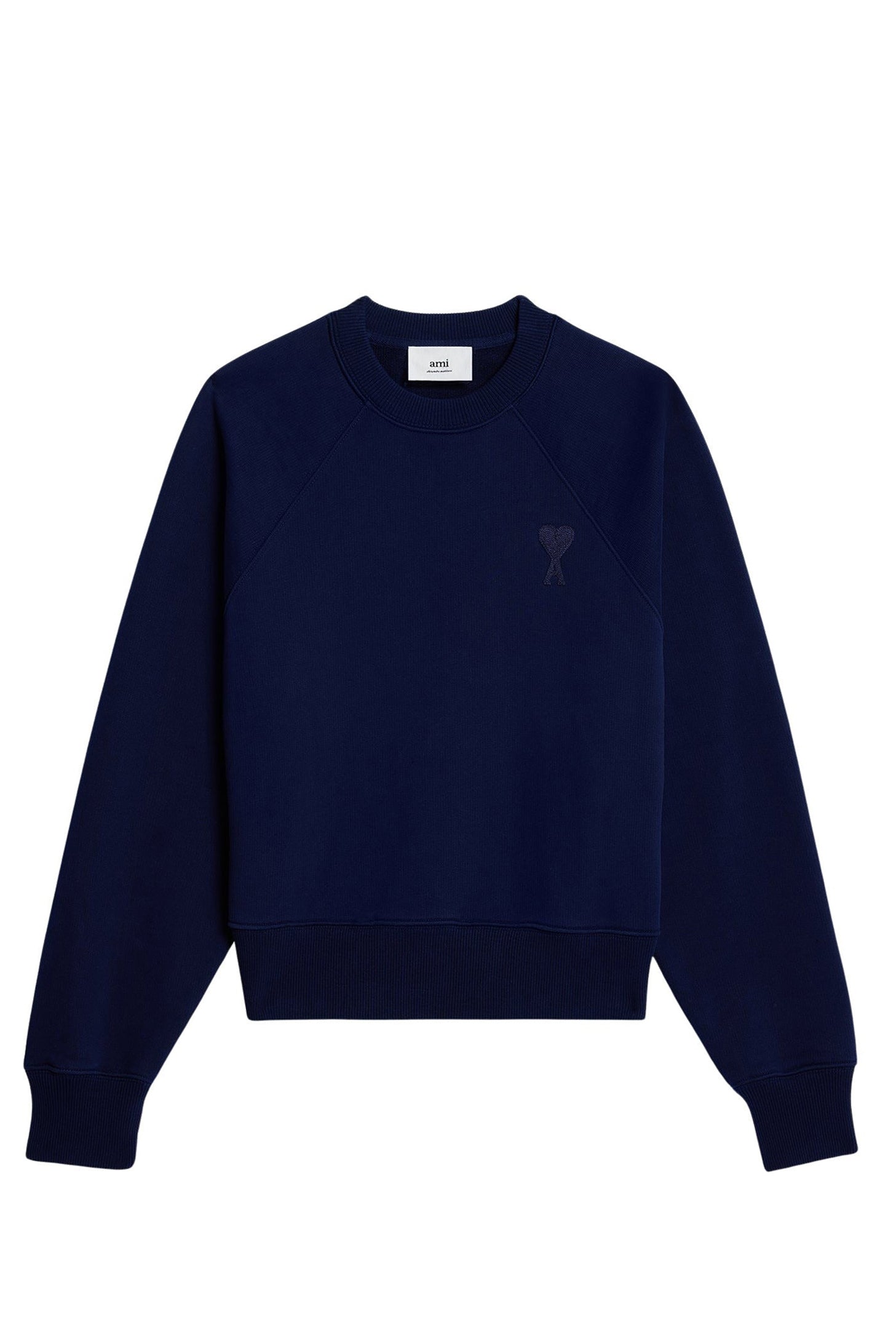 Sweatshirt Ami de Cœur à col rond - Nautic Blue