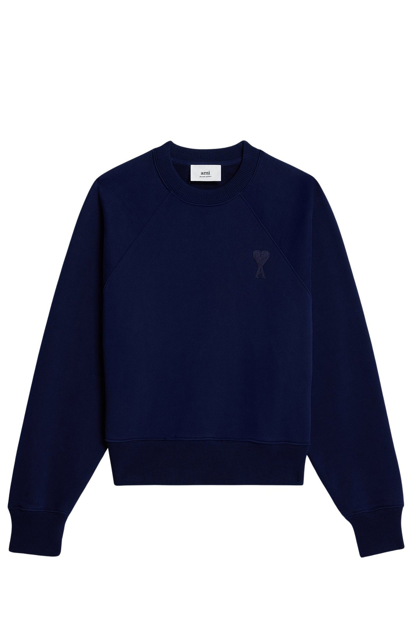 Sweatshirt Ami de Cœur à col rond - Nautic Blue