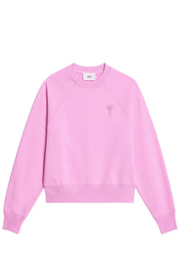 Sweatshirt Ami de Cœur à col rond - Candy Pink