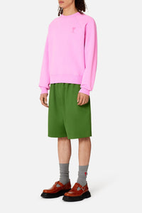 Sweatshirt Ami de Cœur à col rond - Candy Pink