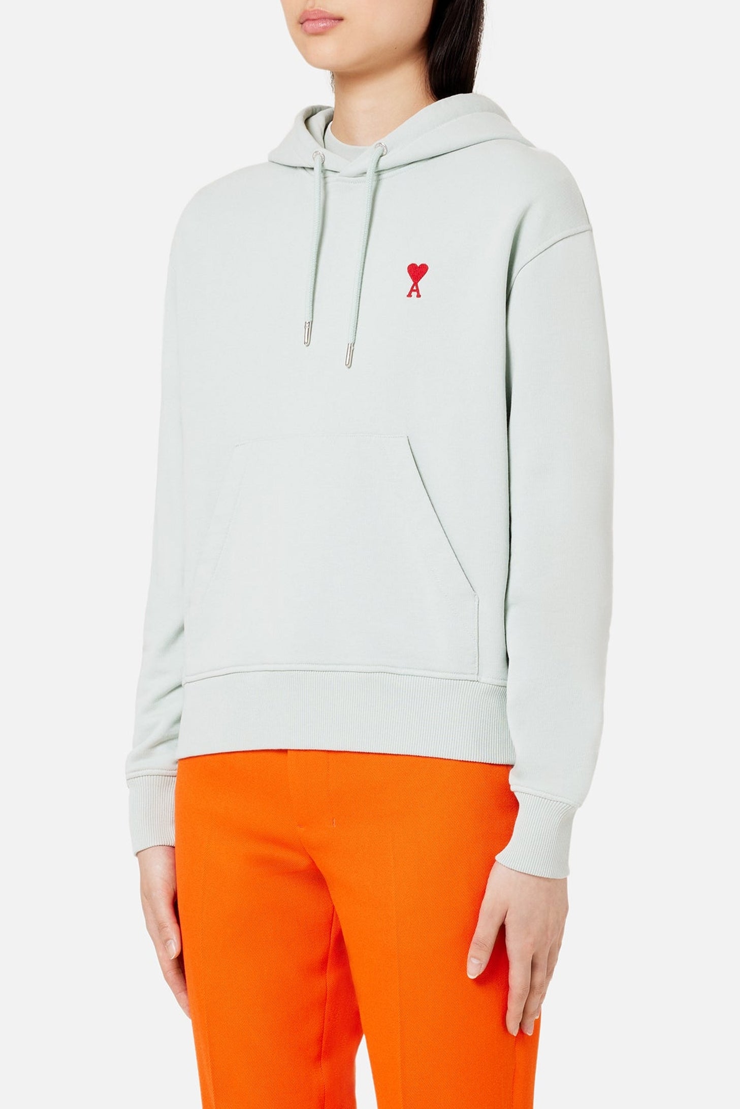 Sweat à capuche Ami de Cœur - Pale Green