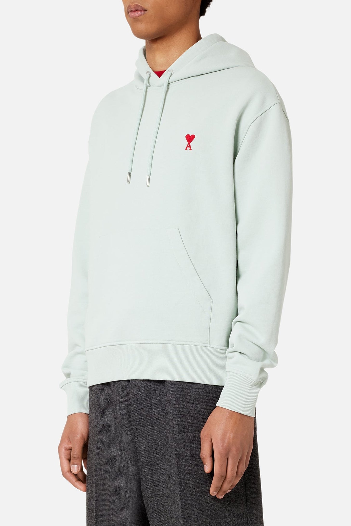 Sweat à capuche Ami de Cœur - Pale Green